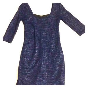Navy Blue Shimmery Dress